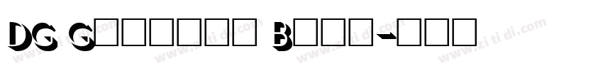 DG Ghareeb Bold字体转换